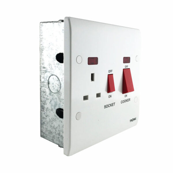 Tronic Cooker Unit With Galvanized Iron Switch Box