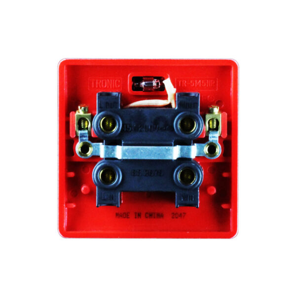 Tronic Dp Switch Red Standard With Neon 45Amps