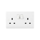 Tronic Standard Twin Switch Socket