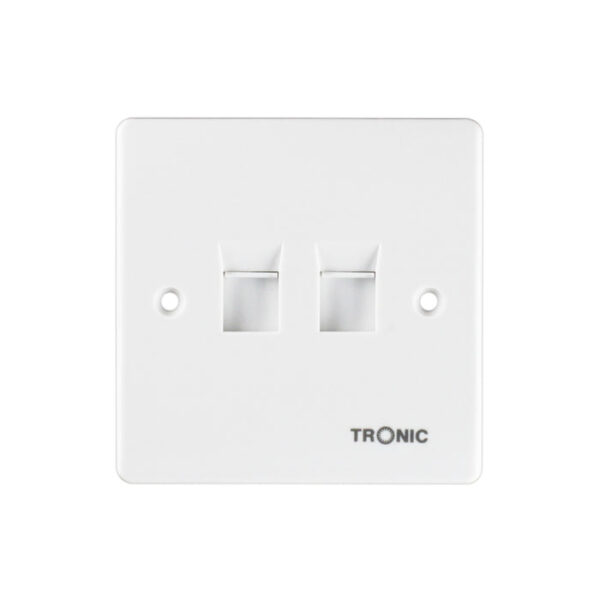 Tronic Telephone Socket Rj11 And Data Socket Rj45