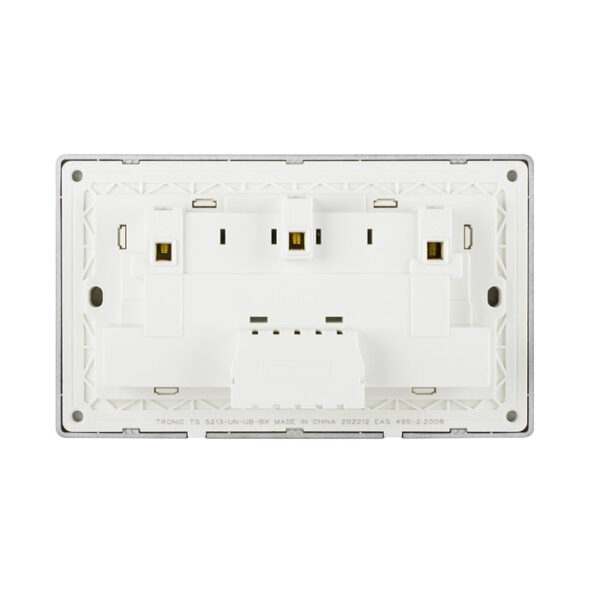 Tronic Universal Switch Socket Twin With Usb + Type C