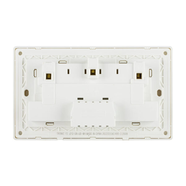 Tronic Universal Switch Socket Twin With Usb + Type C
