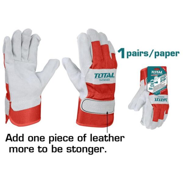 Total Leather Gloves 10.5&Quot; Tsp14101