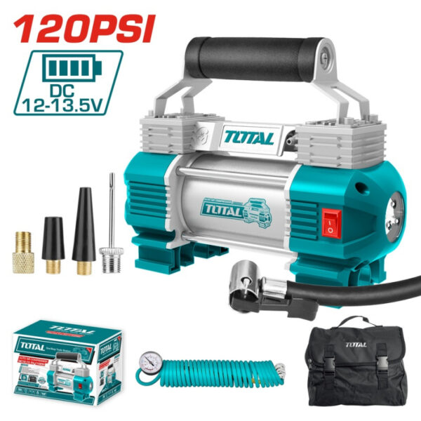 Total Auto Air Compressor 12V 120Psi With Light Ttac2506