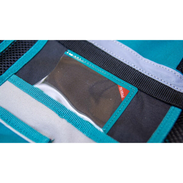 Total Tool Vest With 12 Pockets And 1 Hammer Holder Empty Ttvt1601