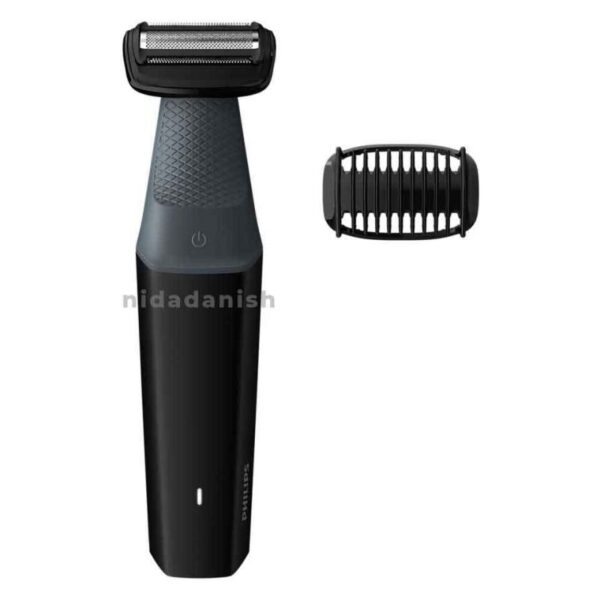 Philips Electric Body Shaver 3 Combs Cordless, Rechargeable, Wet &Amp; Dry Bg3010