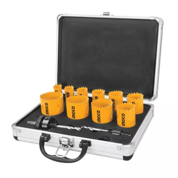 Ingco Bi-Metal Hole Saw Set Pack Of 12 Akh012
