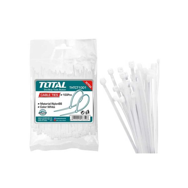 Total Cable Ties 1020Mm White Thtct10201