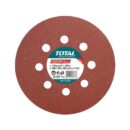 Total Sand Paper for Random Orbit Sander 125mm 5pcs TAC731251