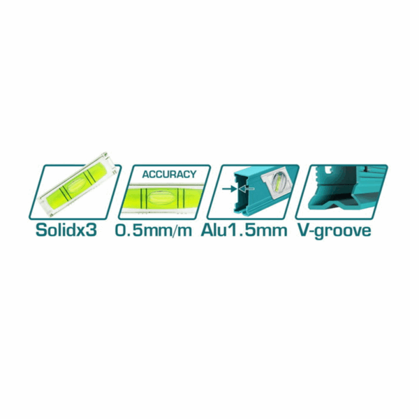 Total Spirit Level 100Cm Tmt210086