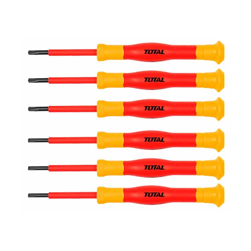 Total Screw Driver Precision 6Pcs Set Insulated Thkipsd0601