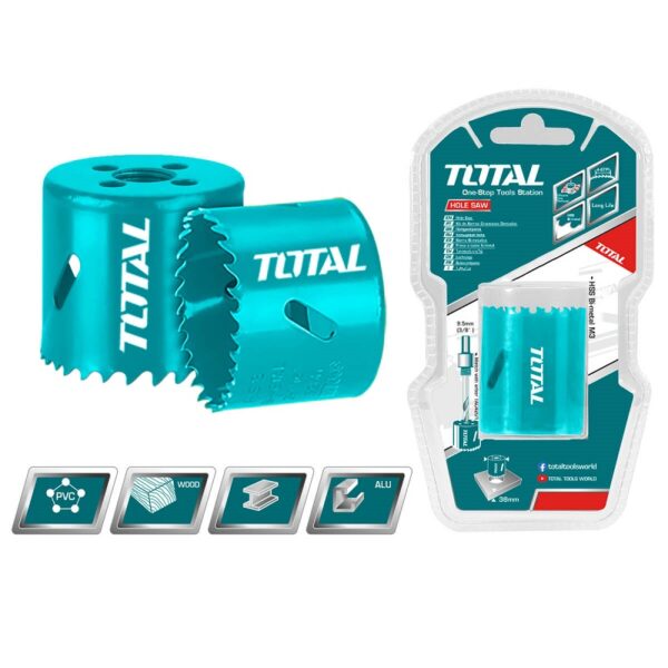 Total Bi-Metal Hole Saw 76Mm Tac410761
