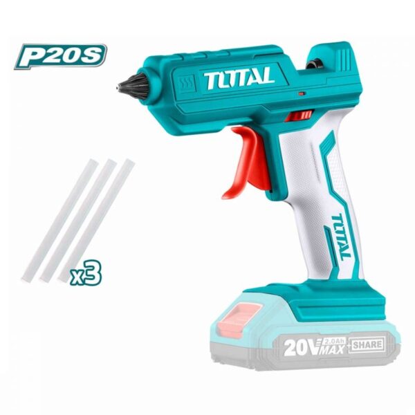 Total Glue Gun Cordless Li-Ion Tggli2001