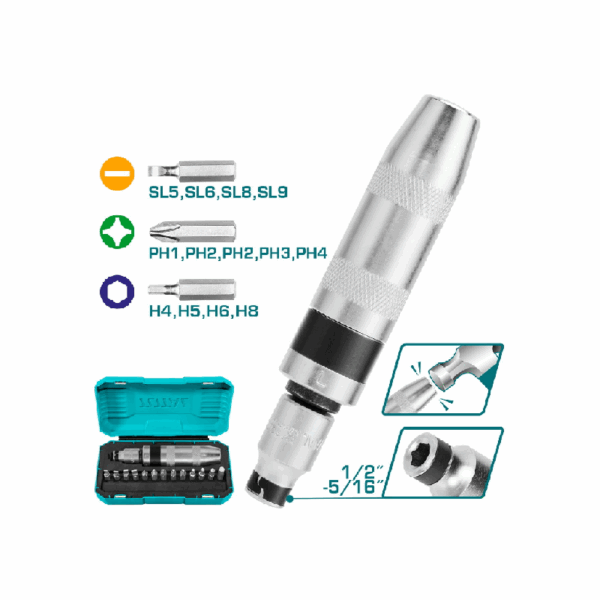 Total Driver Set Impact 13Pcs Thids1301