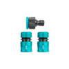 Total Garden Water Hose Connector Set 3Pcs THWS030301