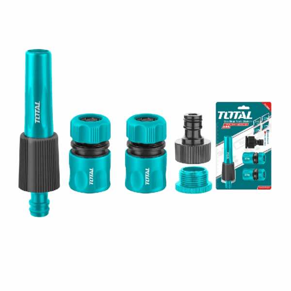 Total Garden Water Hose Nozzle Set 5Pcs Thhcs05122