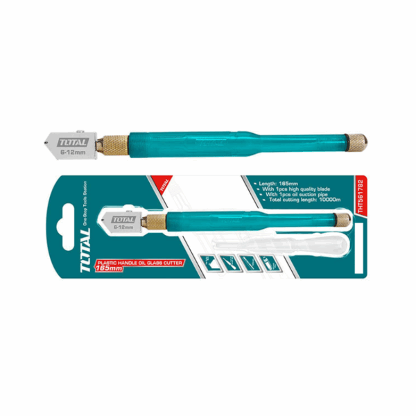 Total Glass Cutter Plastic Handle 165Mm Tht561782