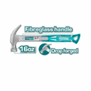 Total Claw Hammer 450g THTS7316