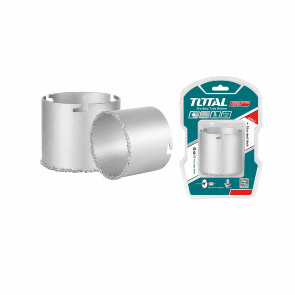 Total Hole Saw Carbide Gritted Set Tac44061