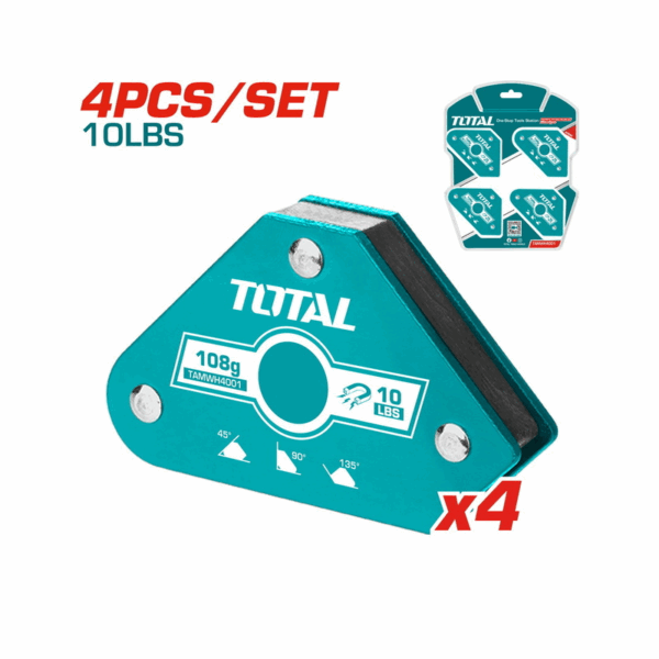 Total Magnetic Welding Holder 4Pcs Set Tamwh4062