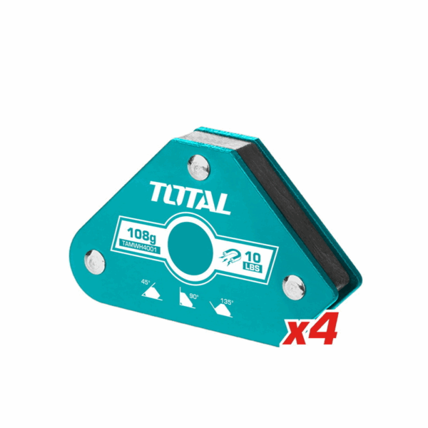 Total Magnetic Welding Holder 4Pcs Set Tamwh4062