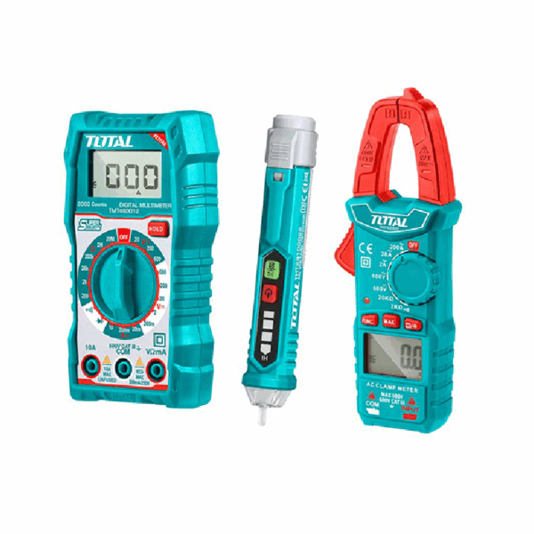 Total Multimeter Clamp Digital Set 3Pcs Tmt43028
