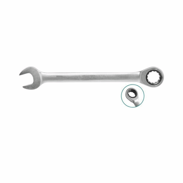 Total Spanner Combination Ratchet Type 9Mm Tcspar091