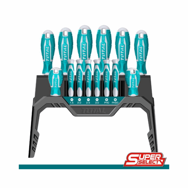 Total Screw Diver Precision 14Pcs Set Tht250614