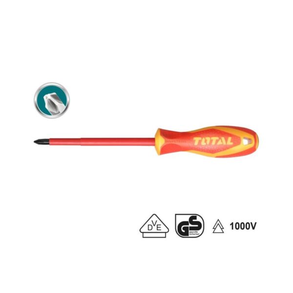 Total Screw Driver Sl6.5 X 150 Insulated Thtis6150