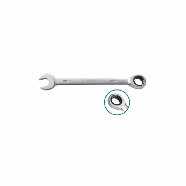 Total Spanner Combination Ratchet Type 11Mm Tcspar111