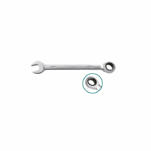 Total Spanner Combination Ratchet Type 13Mm Tcspar131