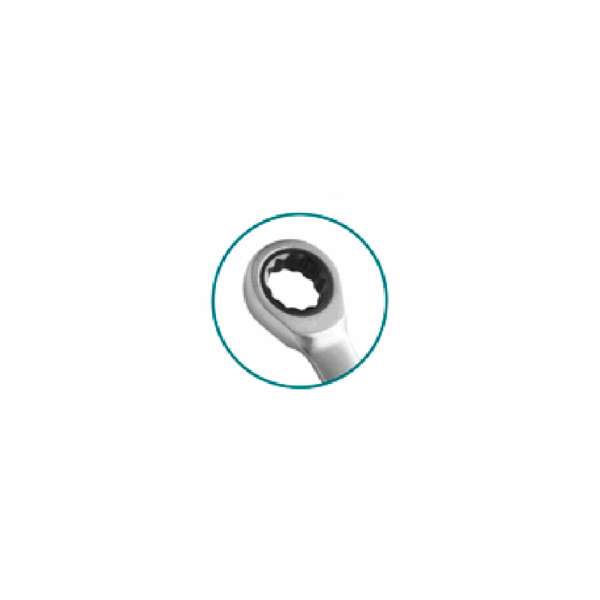 Total Spanner Combination Ratchet Type 14Mm Tcspar141