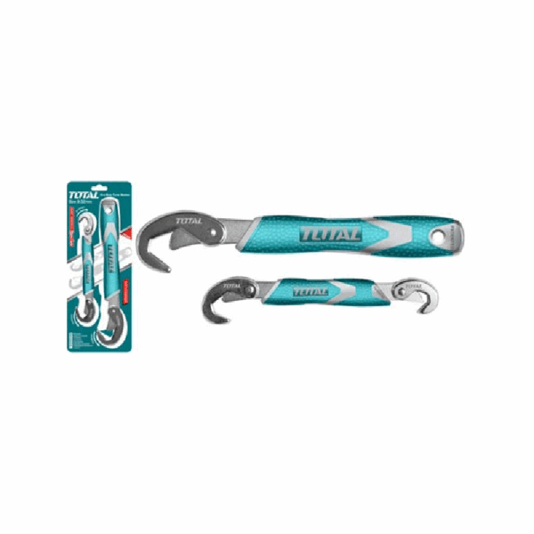Total Spanner Double Open Bent Wrench Pack Of 2 Tht10309328