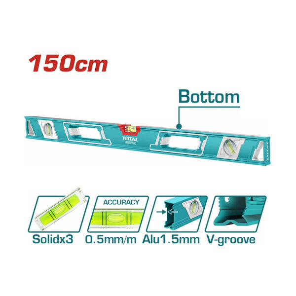 Total Spirit Level 150Cm Tmt215086