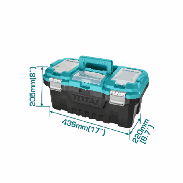 Total Plastic Tool Box 17&Quot; Empty Tpbx0172