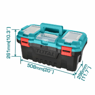 Total Plastic Tool Box 20" Empty TPBX0201