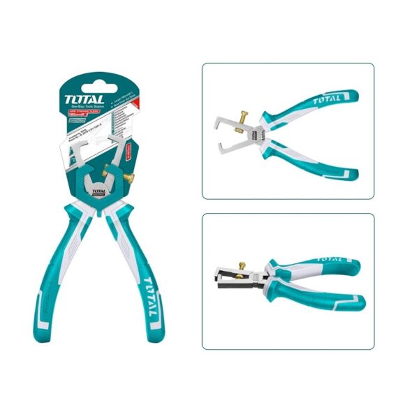 Total Wire Stripping Pliers 6&Quot; Cr-V Tht25616