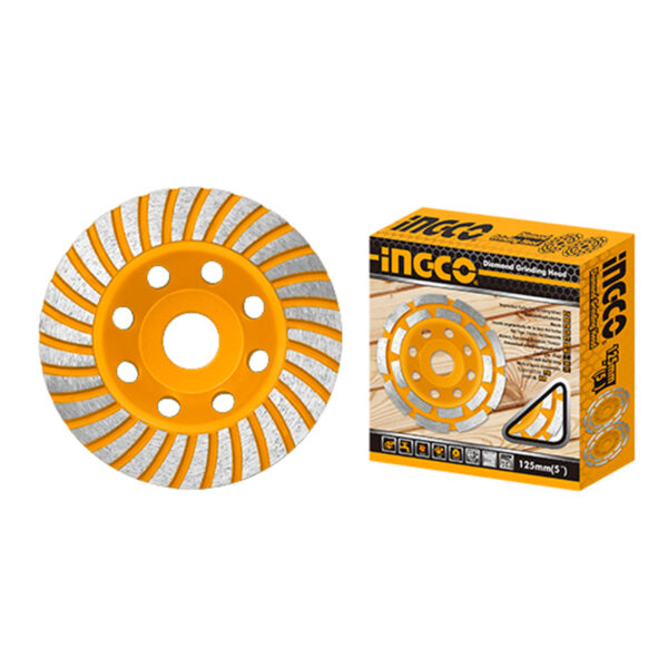 Ingco Segmented Turbo Cup Grinding Wheel 115Mm Cgw011151