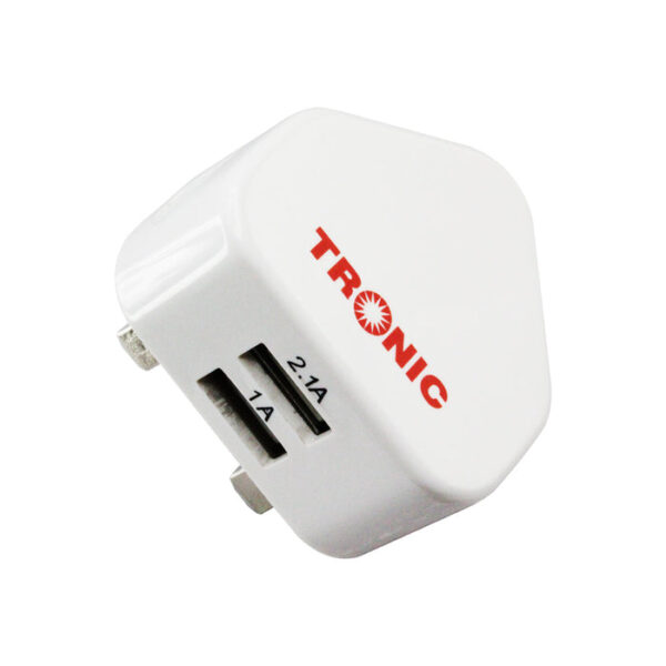 Tronic Twin Usb 3 Pin Adaptor