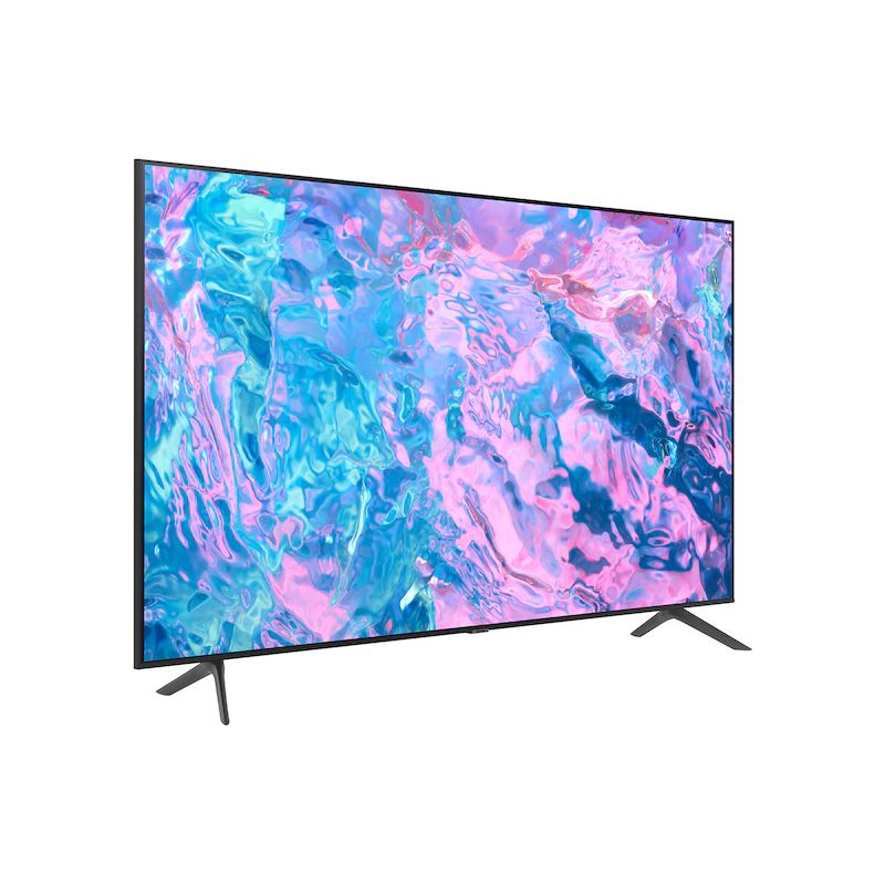 Samsung 55&Quot; Crystal Uhd 4K Smart Tv Class Cu7000 Series With Purcolor, Motion Xcelerator, 4K Upscaling, Hdr, Gaming Hub 55Cu7000