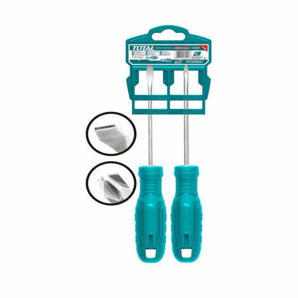 Total Screw Driver 2Pcs Set Thtdc250201