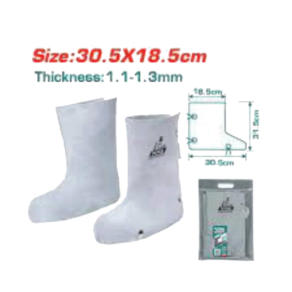 Total Welding Shoe Cover Leather 30.5 X 18.5Cm Good Durability, Flexibility, Medium Heat And Abrasion Resistance Tspwl01