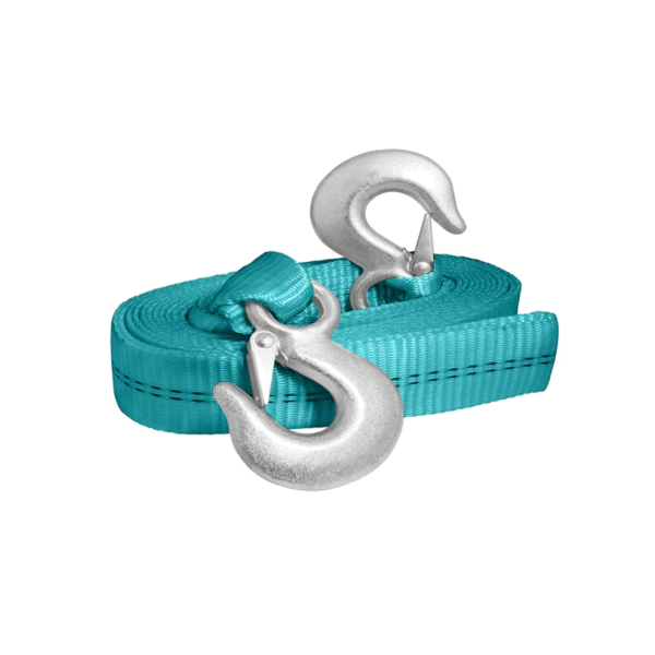 Total Car Ratchet Tie Down/Universal Toe Strap 2T X 5.8M With Steel Hooks Thtts0206