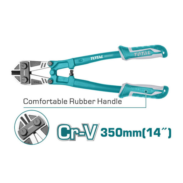 Total Bolt Cutter Size 14&Quot; Cr-V 350Mm Tht113146