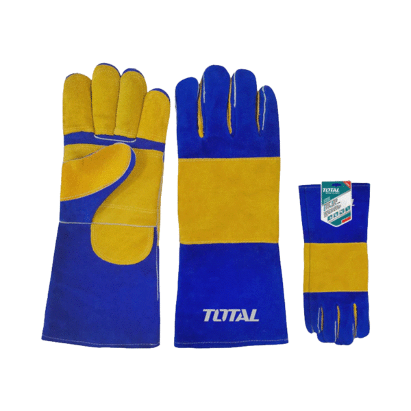 Total Welding Leather Gloves 16&Quot;, Heat Resistant, Can Prevent Sparks From Splashing Tsp15216