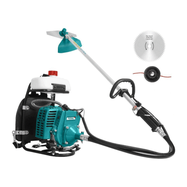 Total Gasoline Grass Trimmer &Amp; Bush Cutter 0.81Kw/30.5Cc Petrol Powered With Two Stroke Motor Tp31261-2