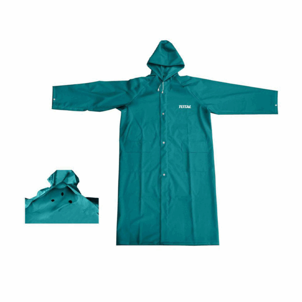Total Rain Coat Pvc + Polyster M/L/Xl/Xxl