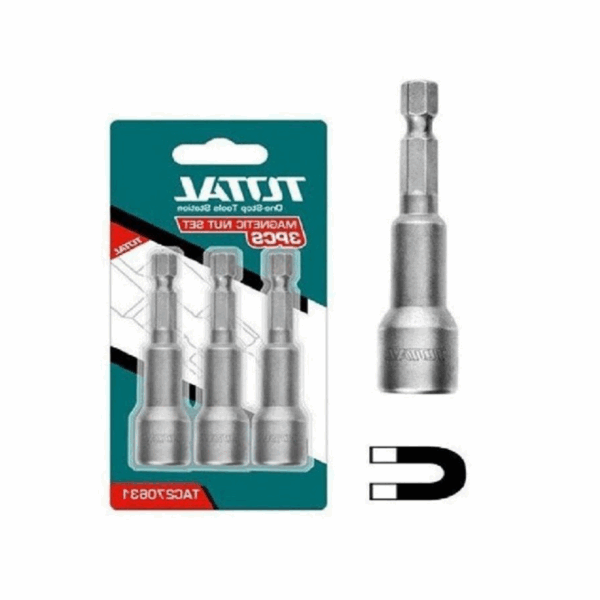 Total Magnetic Nut 12Mm 3Pcs Set Tac271231