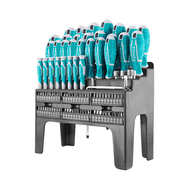 Total Screw Driver 100Pcs Set Tht2506100