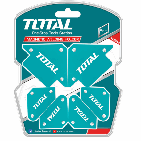 Total Magnetic Welding Holder 6Pcs Tamwh6002